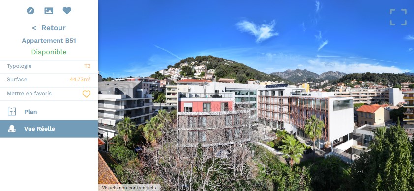View from the balcony